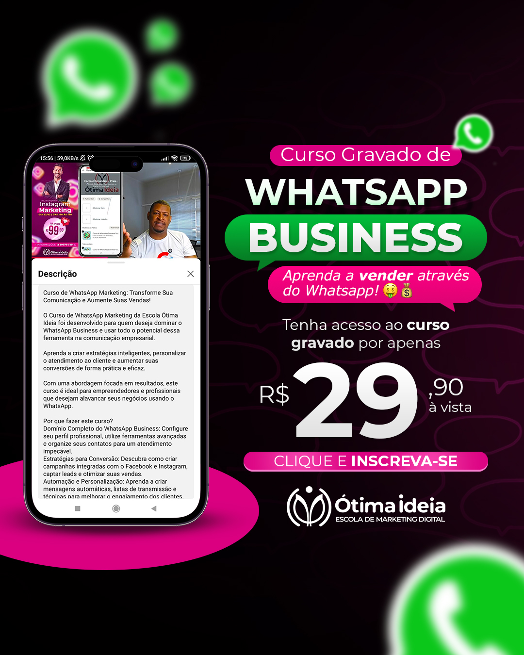 Curso de Whatsapp Business Na Prática