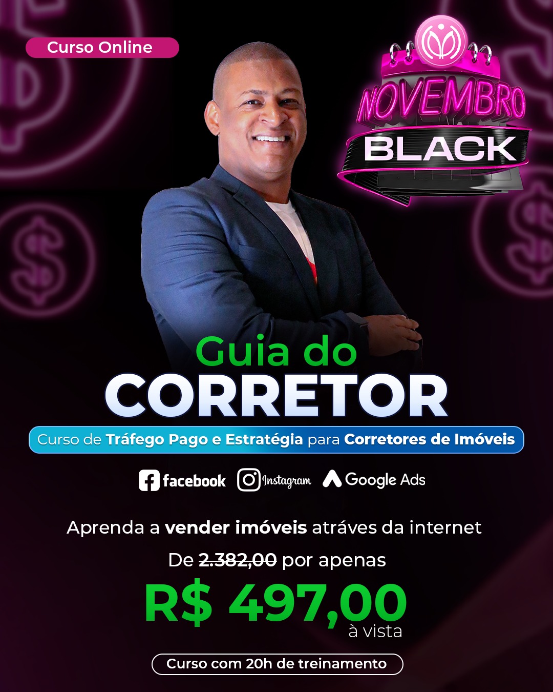 Curso de Tráfego Pago Para Corretores de Imóveis