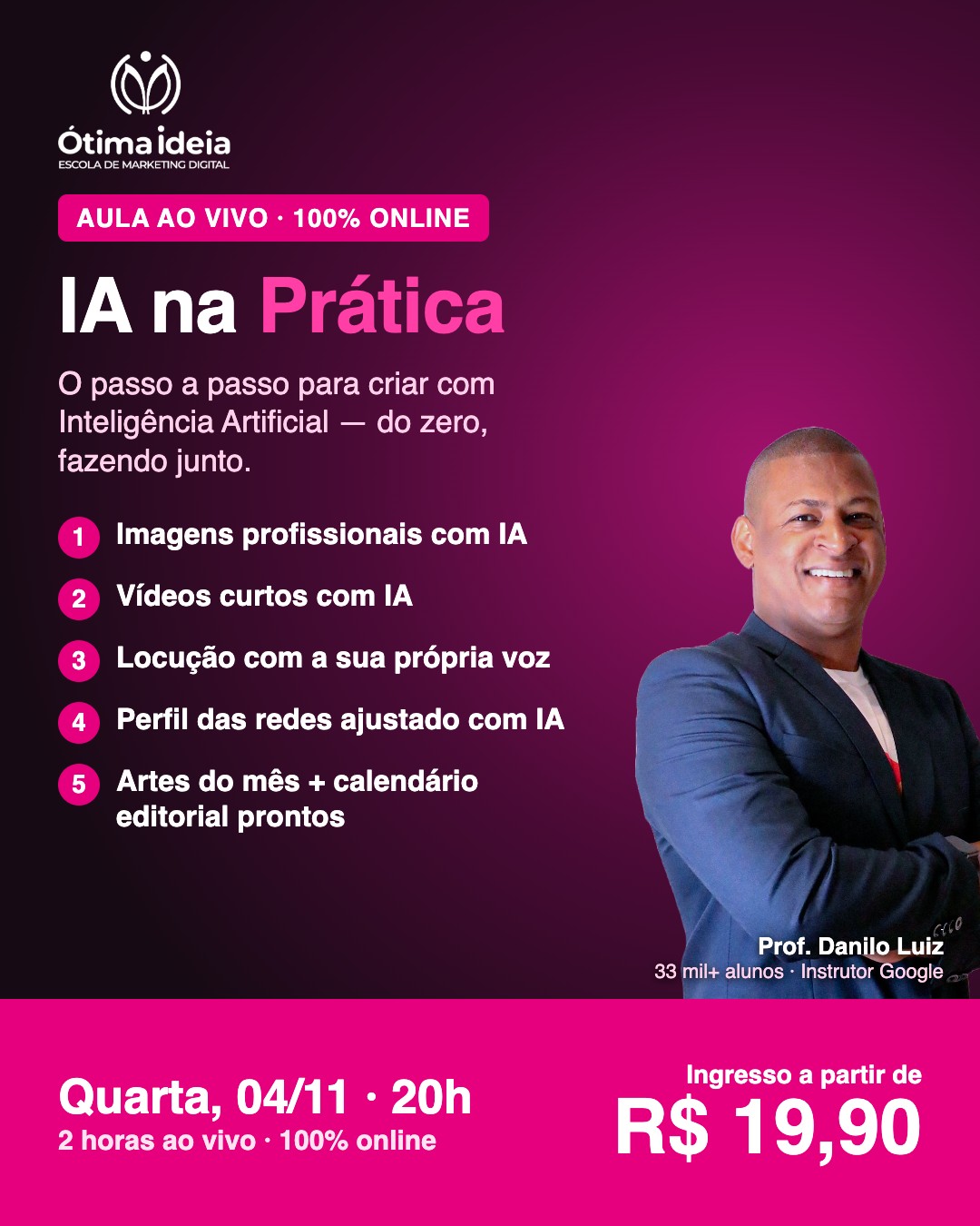 IA na Prática – Aula ao vivo
